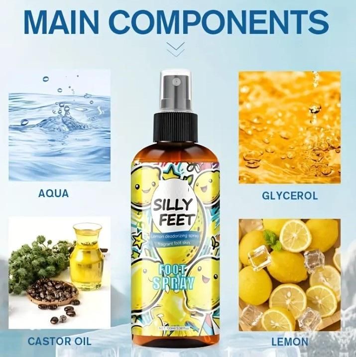 Silly Feet Foot Spray - Lemon 100ml (Pack of 1)