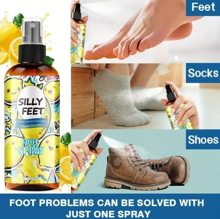 Silly Feet Foot Spray - Lemon 100ml (Pack of 1)