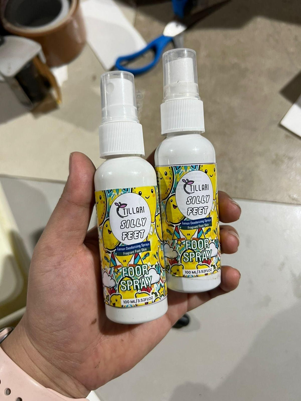 Silly Feet Foot Spray - Lemon 100ml (Pack of 1)